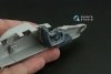 Quinta Studio QD+72251 Ka-50 (blue-grey panels) 3D-Printed & coloured Interior on decal paper (HobbyBoss/ARK) (with 3D-printed resin parts) 1/72